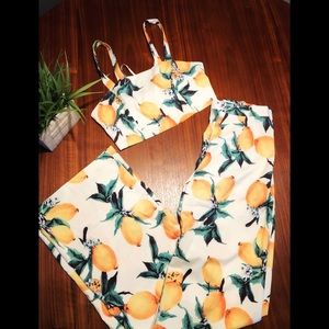 Two piece lemon 🍋 outfit